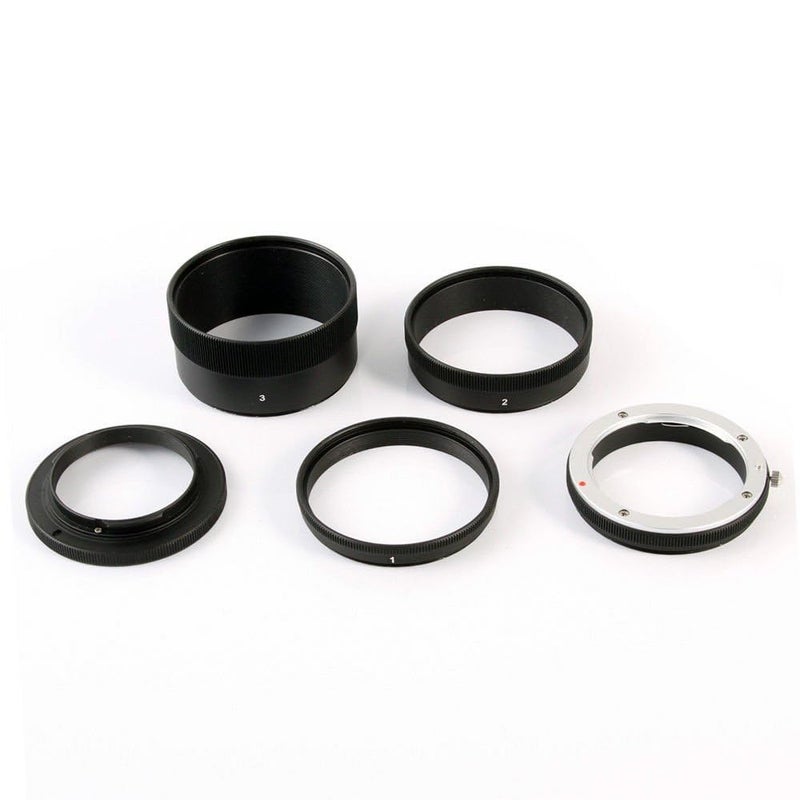 FocusFoto Macro Extension Tube Ring Kit for Sony E-Mount Camera Lens NEX-5R 5T 5N NEX-6 NEX-7 a7 a7S a7R a7II a7SII a7RII a6500 a6300 a6000 a5100 a5000 a3500 FS700 VG30 VG900 for Close-up Photography - Image 5
